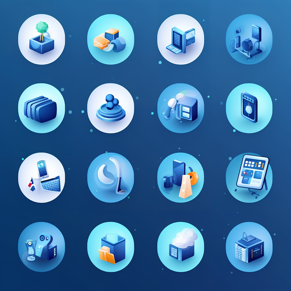 財富管理圖標集 資產管理圖表的視覺語言與價值